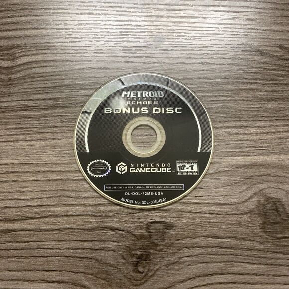 Metroid Prime 2 Echoes Bonus Disc Only (Nintendo GameCube, 2004) - Picture 1 of 2